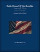 Battle Hymn Of The Republic Orchestra sheet music cover